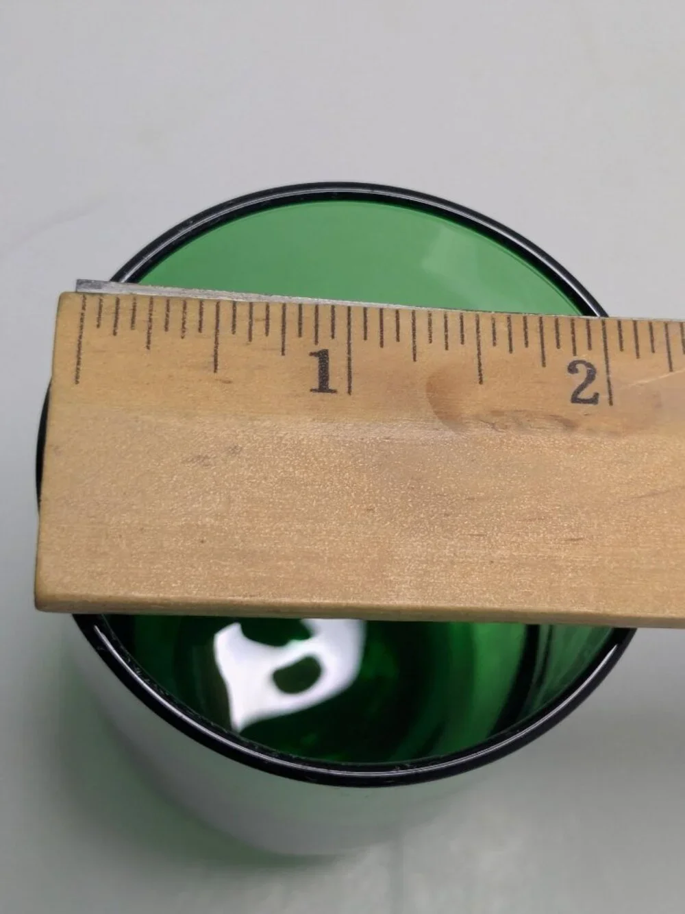 4 Anchor Hocking Forest Green Juice Tumblers 3 3/8